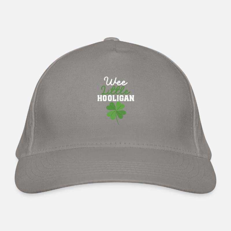 Wee Little Hooligan Saint-Patrick irlandais Casquette classique bio