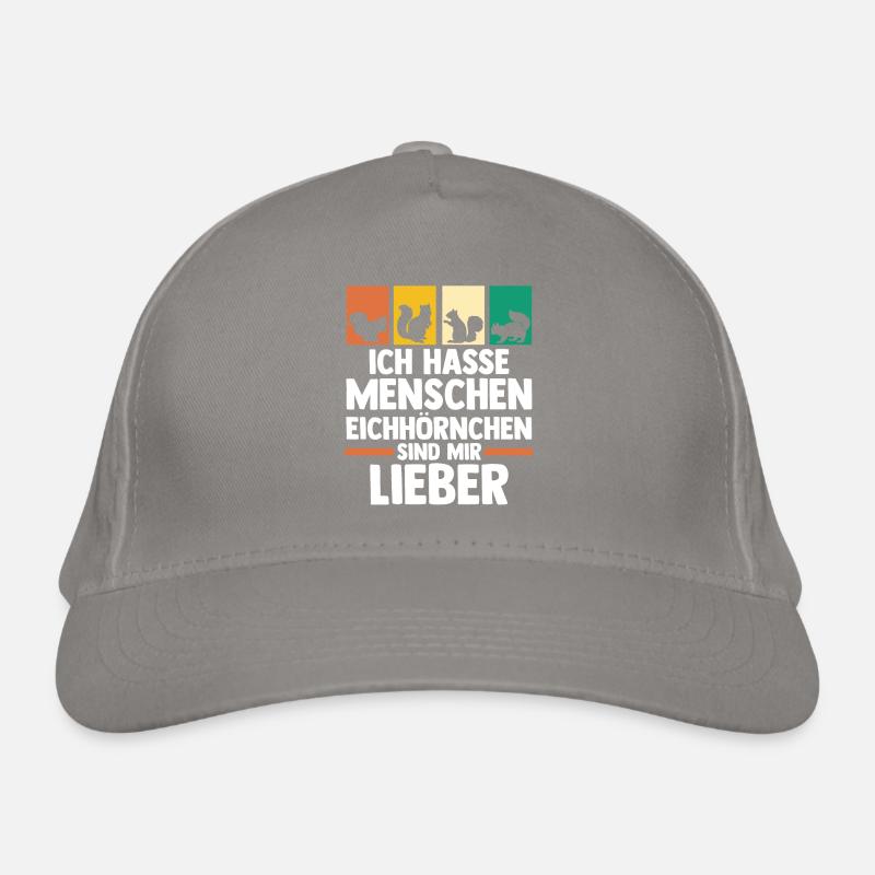 Eichhörnchen Bio-Baseballkappe