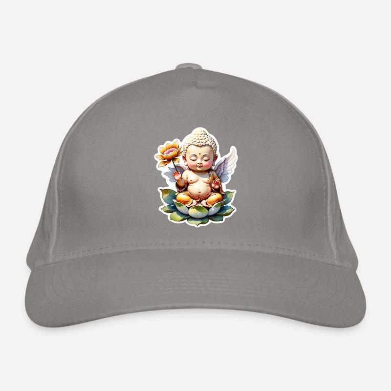 bébé Bouddha - meditation yoga relaxation Casquette classique bio