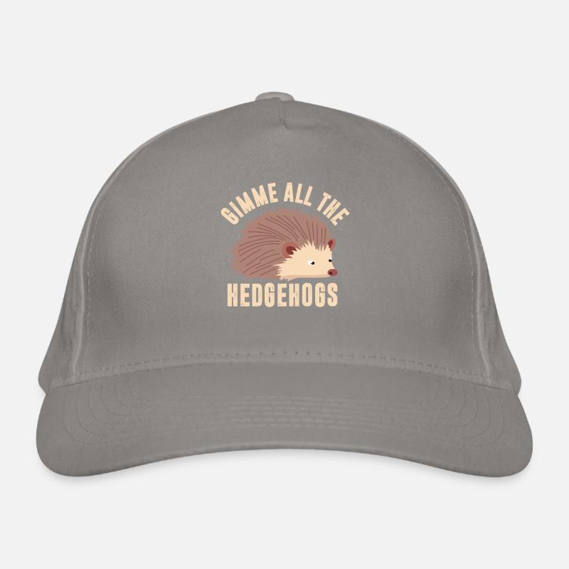 Donne-moi tous les hérissons Casquette classique bio