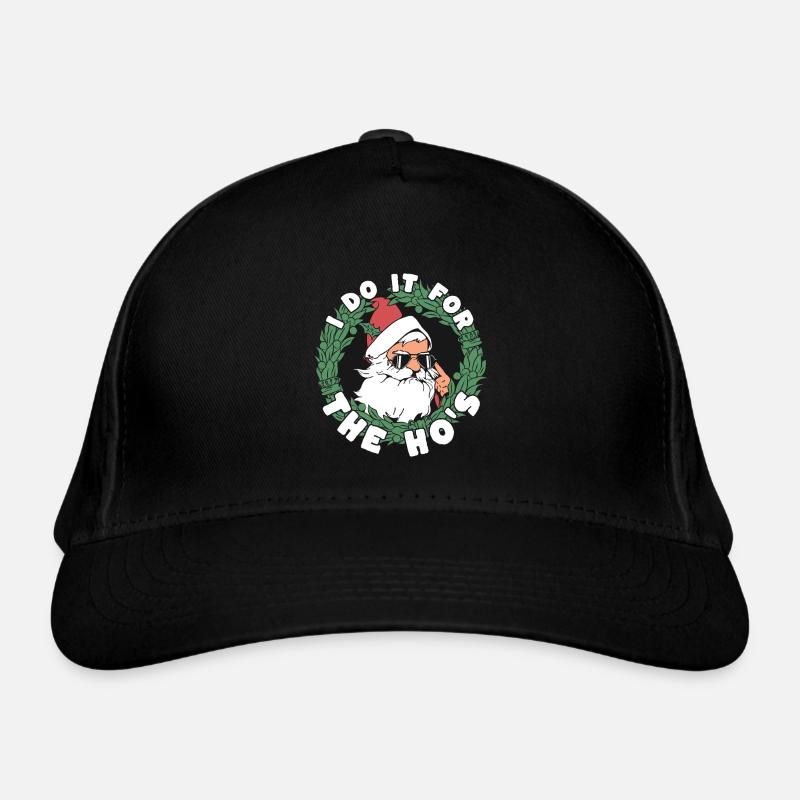 Je le fais pour le Père Noël de Ho Casquette classique bio