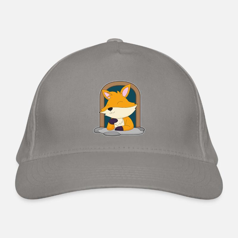 Süßer Fuchs Bio-Baseballkappe
