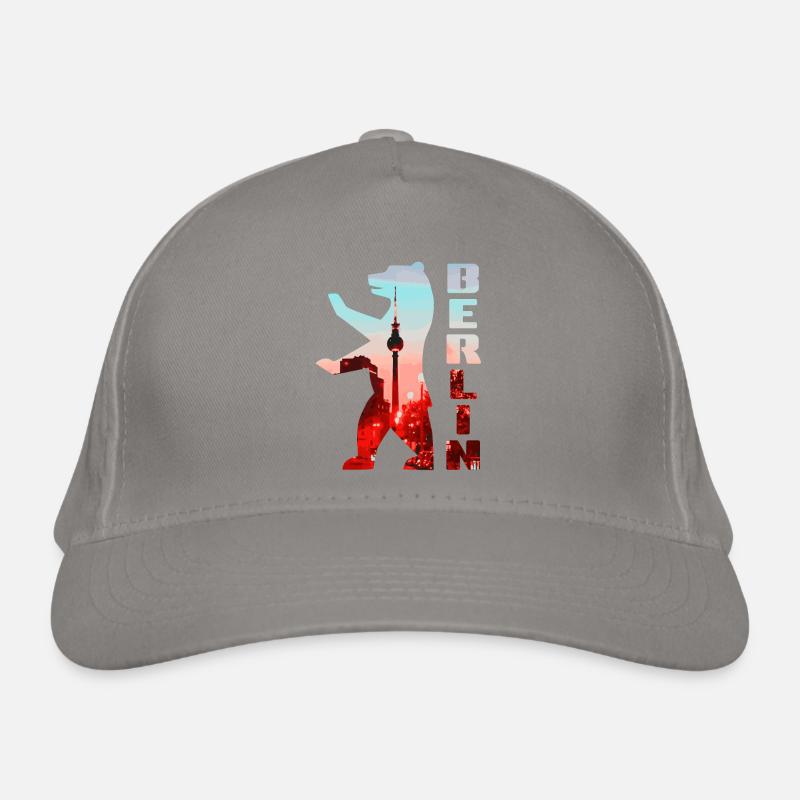 Berlin Bear Organic Baseball Cap