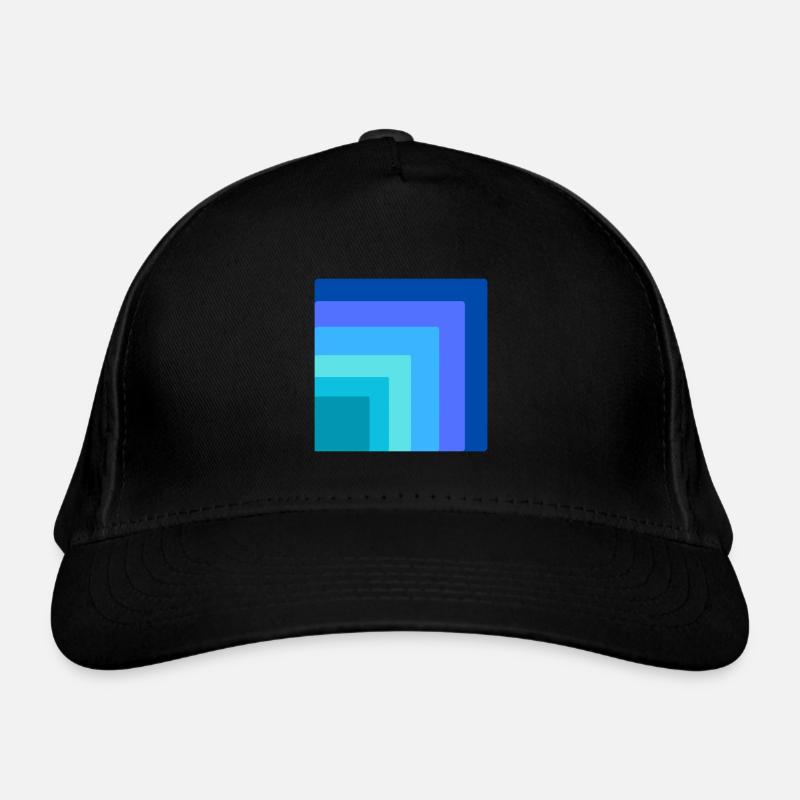 squares within a square Organic Baseball Cap
