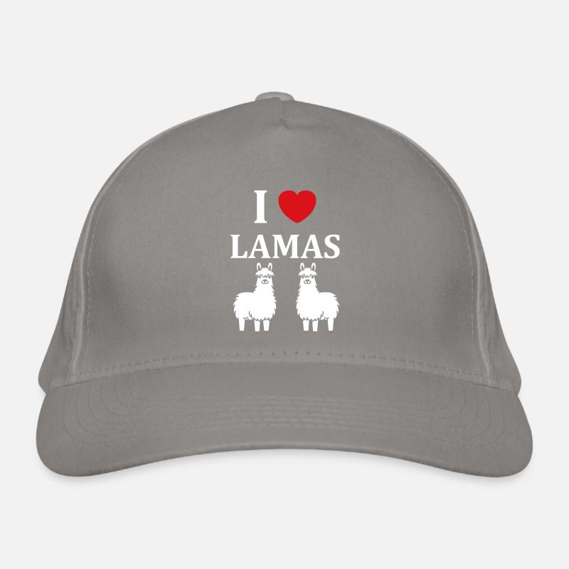 Humour mignon petit lama Casquette classique bio