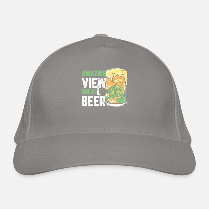 Vue imprenable, super bière Casquette classique bio