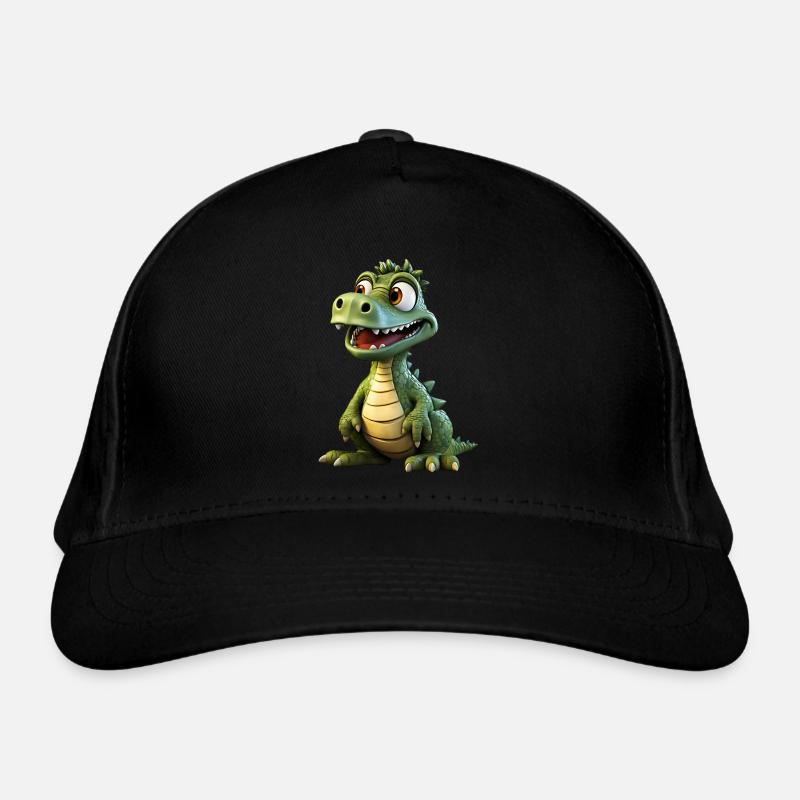 The Funny Crocodile Organic Baseball Cap