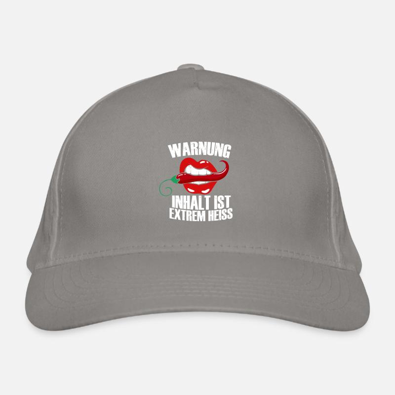 Warning Content is extremely Hot, Humor, Fun, Fun, Organic Baseball Cap