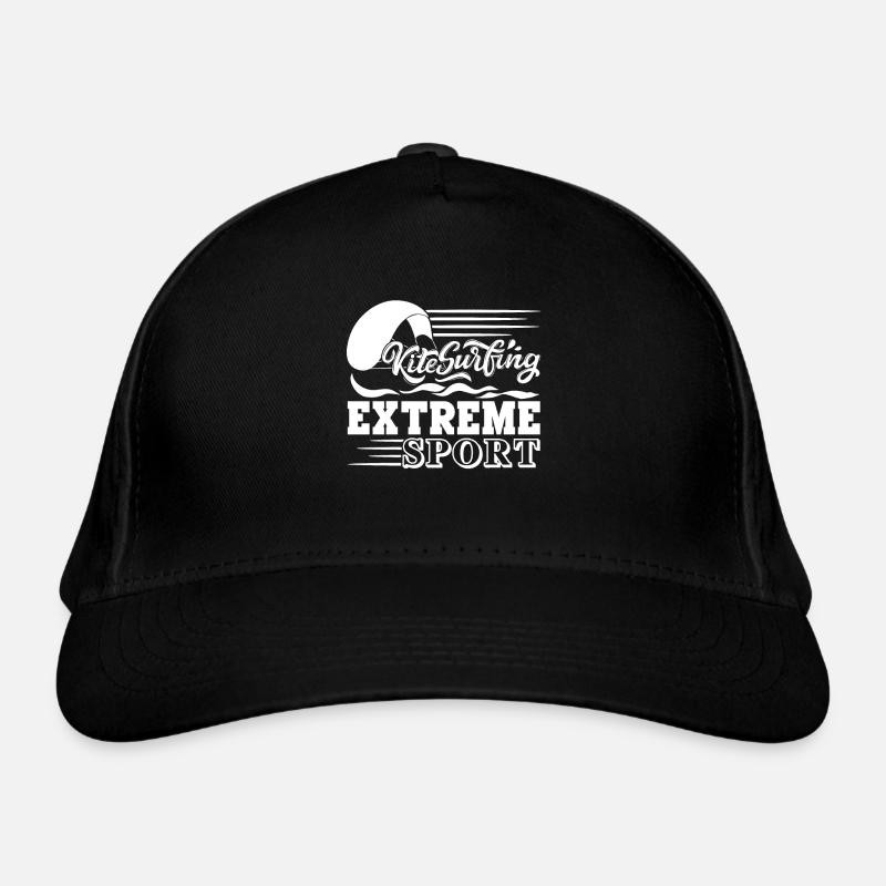 Kitesurfing Kitesurfing Extreme Sport Organic Baseball Cap
