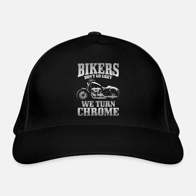 Moto Biker Drôle Cadeau Casquette classique bio