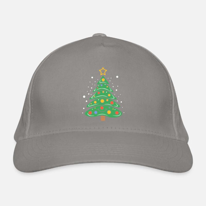 Kleiner Weihnachtsbaum Bio-Baseballkappe
