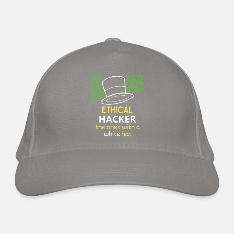 Ethical Hacker White Hat Casquette classique bio