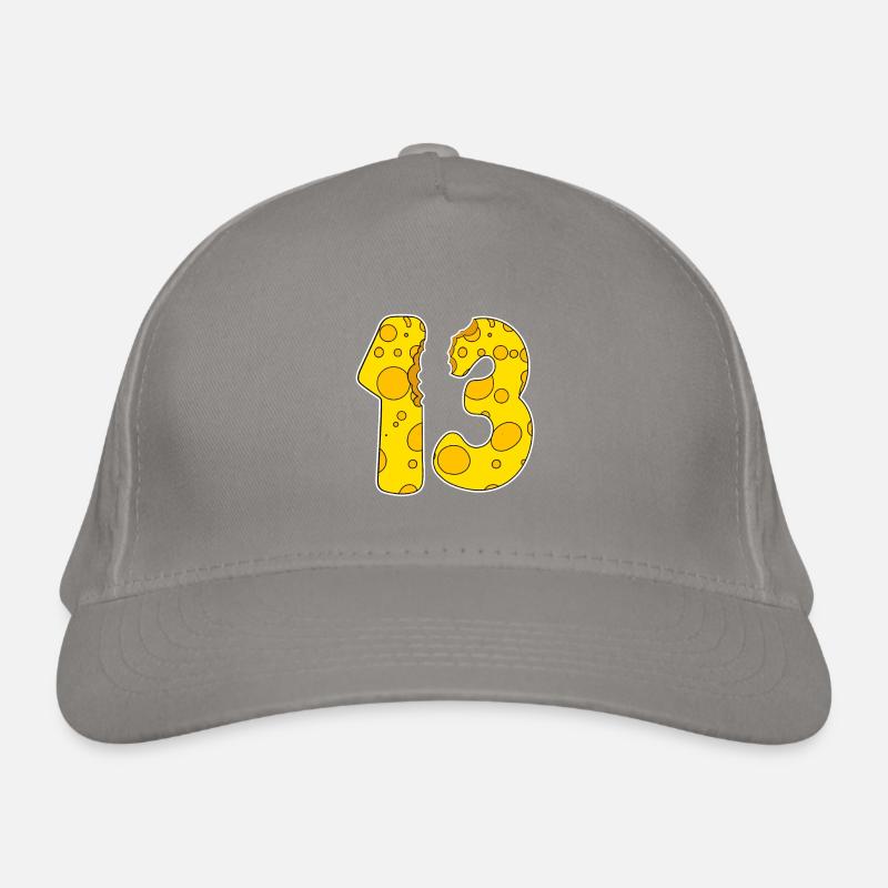 Fromage drôle de 13 ans d’âge Casquette classique bio