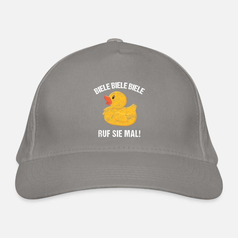 Biele Biele Biele Ruf Sie Mal Lüstige Enten Meme Bio-Baseballkappe