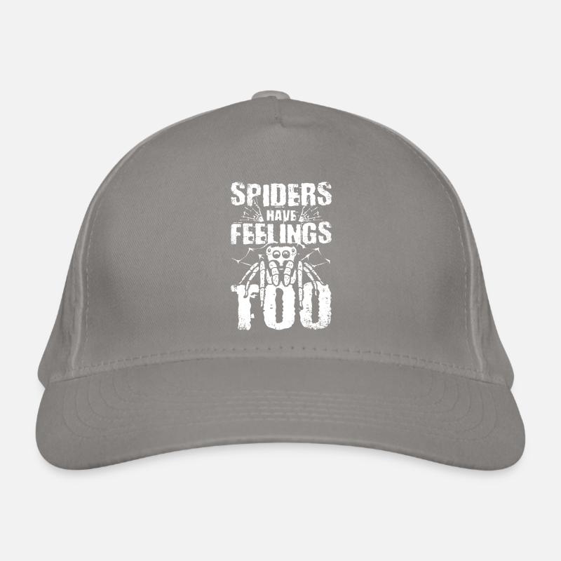 Spiders have feelings too Bio-Baseballkappe