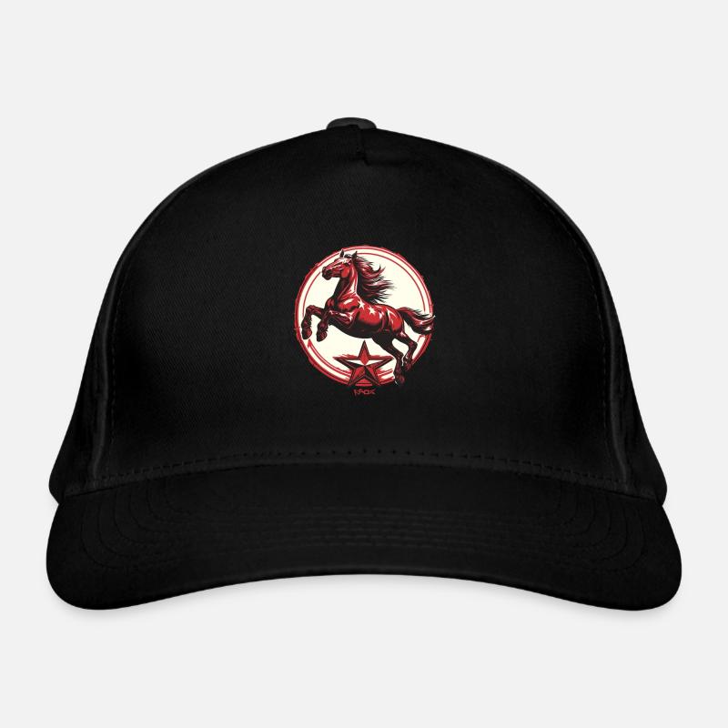Cheval de propagande de l’étoile rouge Casquette classique bio