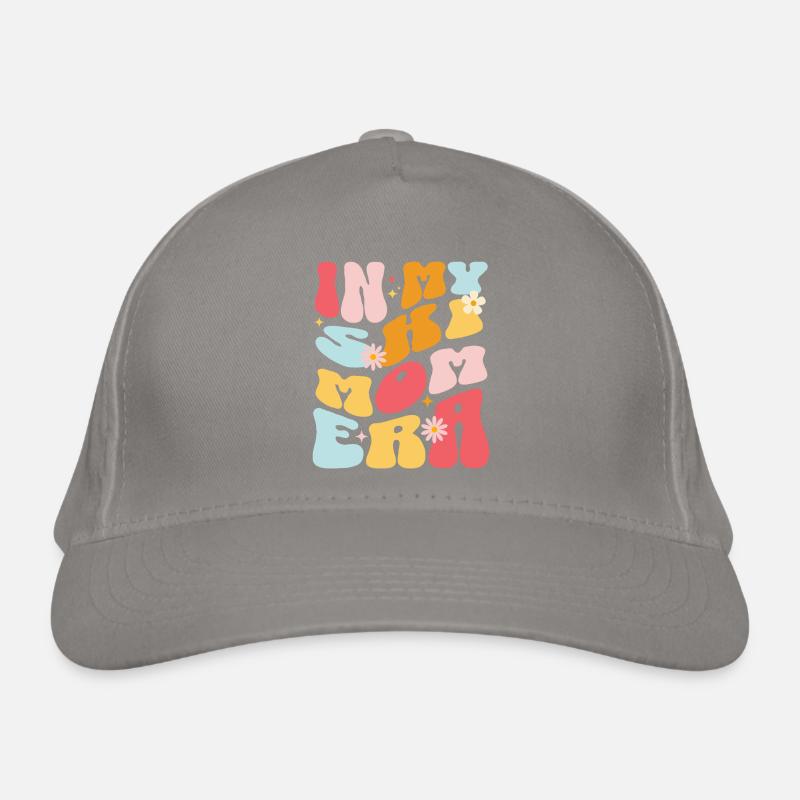 In my ski mom era Organic Baseball Cap