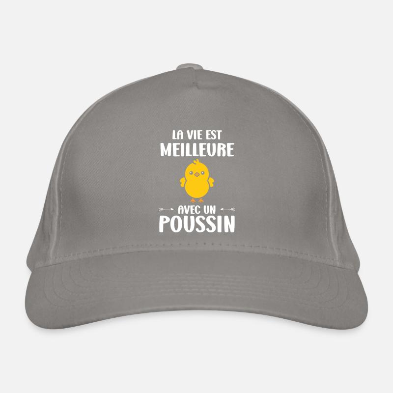 Humour bébé poussin Casquette classique bio