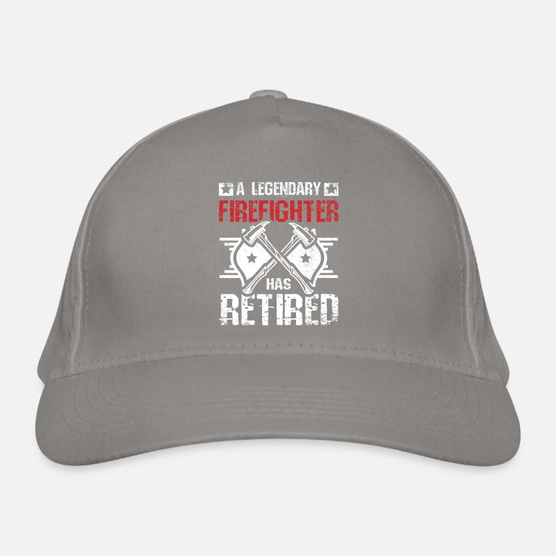 Un pompier légendaire a pris sa retraite Casquette classique bio