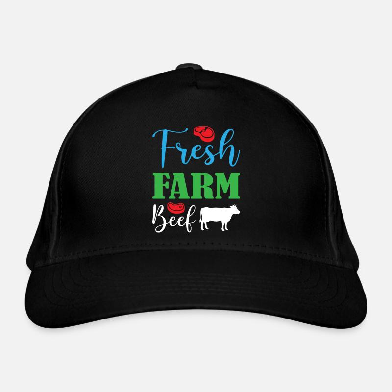 Fresh Farm Beef Organic Baseball Cap