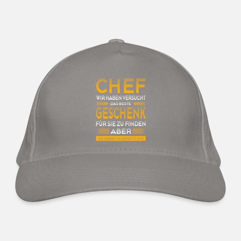 Chef Abschied Geschenke Abschiedsgeschenk Bio-Baseballkappe