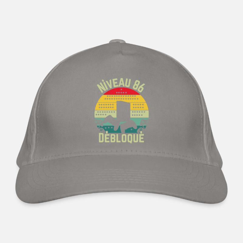 Level 86 Unlocked Organic Baseball Cap