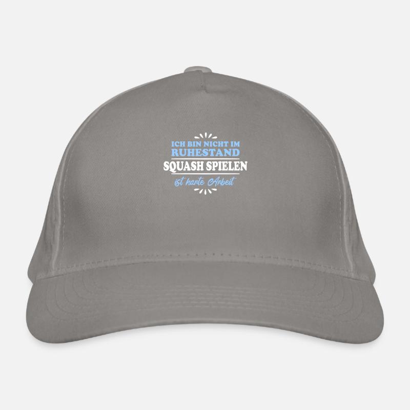 Joueur de squash retraité retraité Casquette classique bio