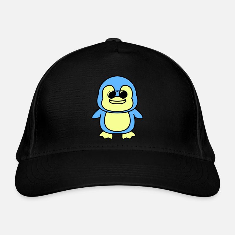 Pingouin Bande Dessinée Cool Casquette classique bio