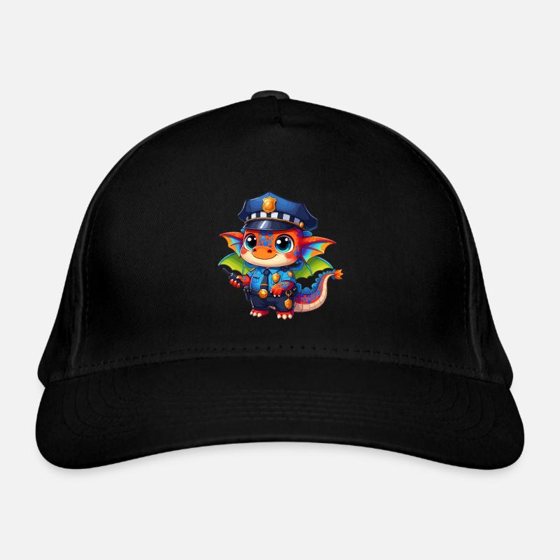 Dragon Policeman Organic Baseball Cap