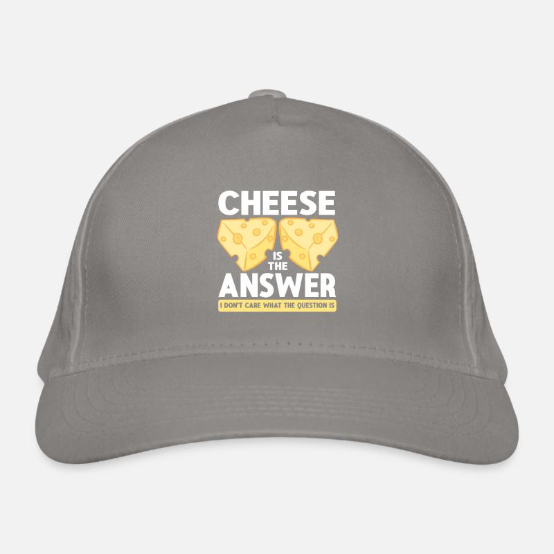 Cheese Lover Cheese Organic Baseball Cap