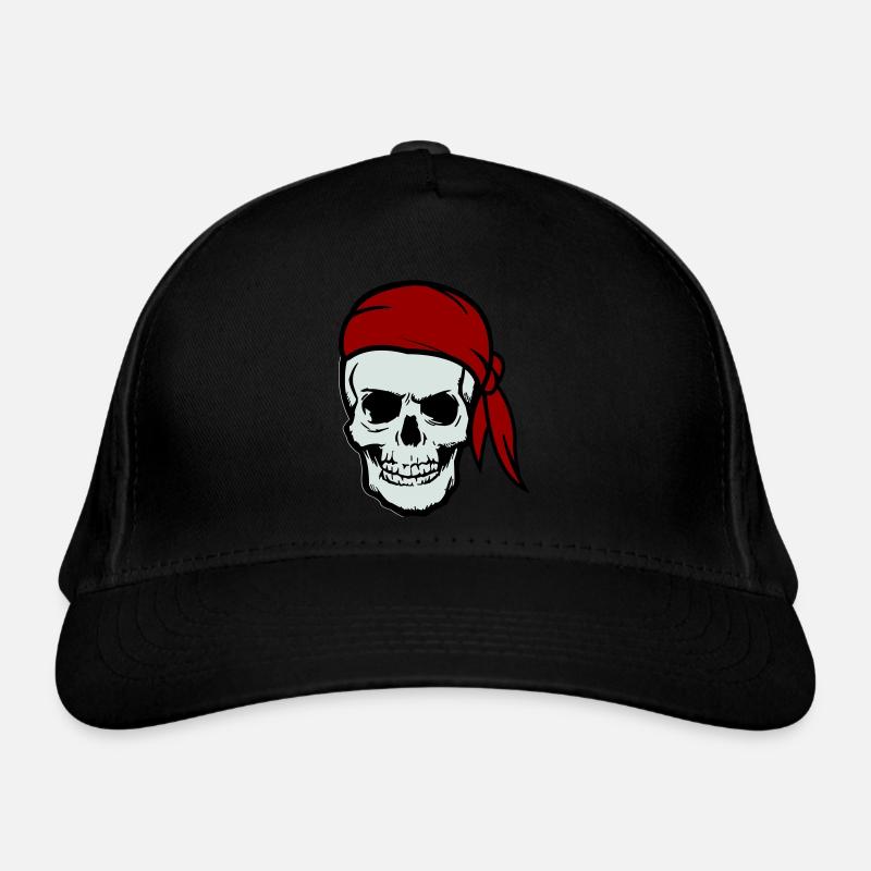 skull pirate Organic Baseball Cap