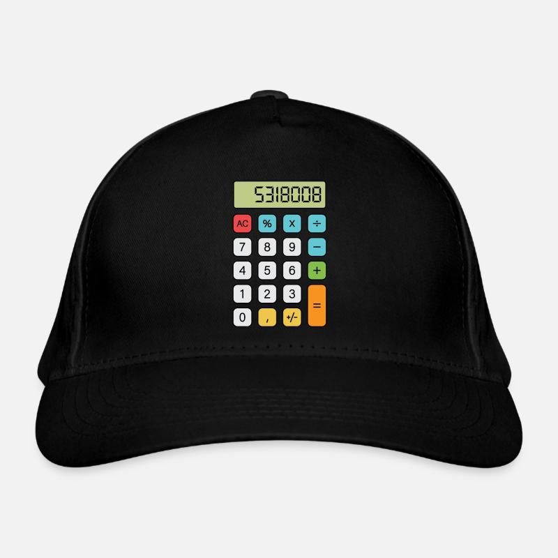 Boobies Calculator Organic Baseball Cap