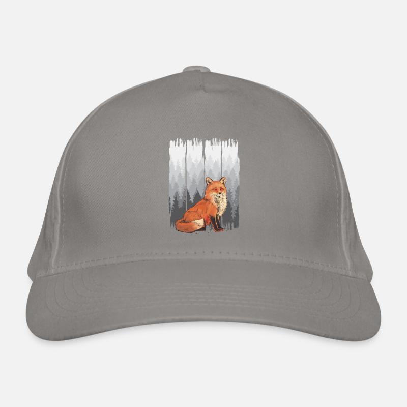 Fuchs Wald Natur Bio-Baseballkappe