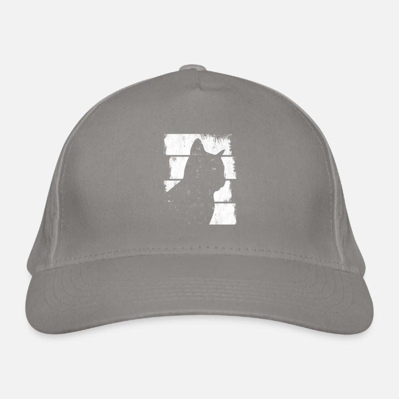 Katze Bio-Baseballkappe