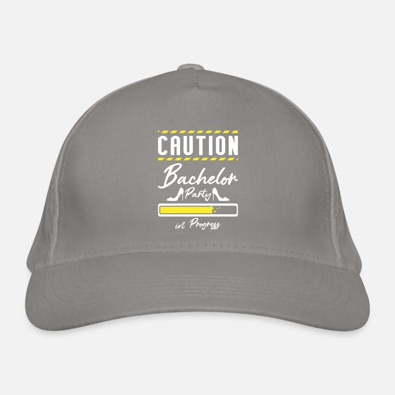 Bridesmaid Caution Bachelor Party In Progress Bio-Baseballkappe