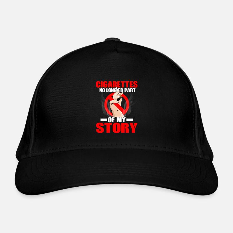 Les cigarettes ne font plus partie de mon histoire Healthy Quit Casquette classique bio