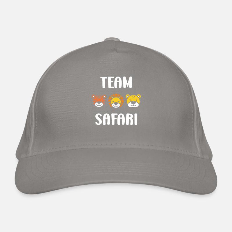 Team safari Casquette classique bio