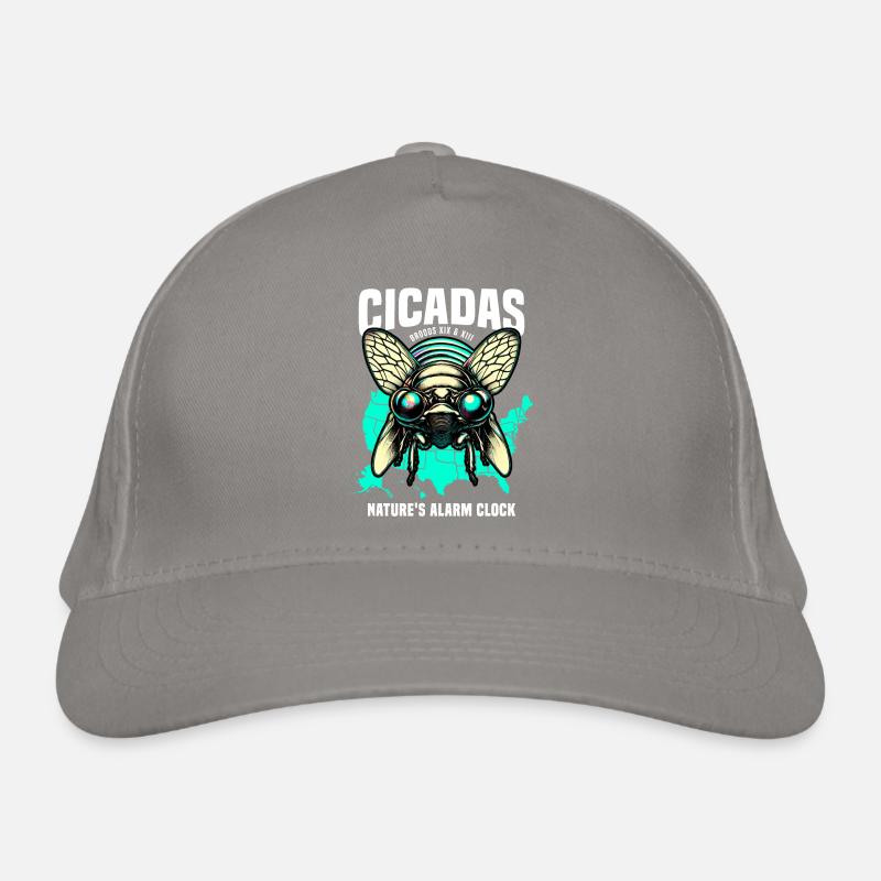 Cigale drôle - Bug Cigales 2024 Lover Brood X Gift Casquette classique bio