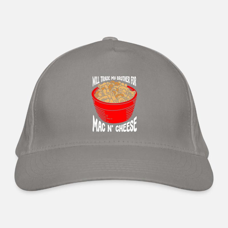 Mac And Cheese Macaroni Organic Baseball Cap