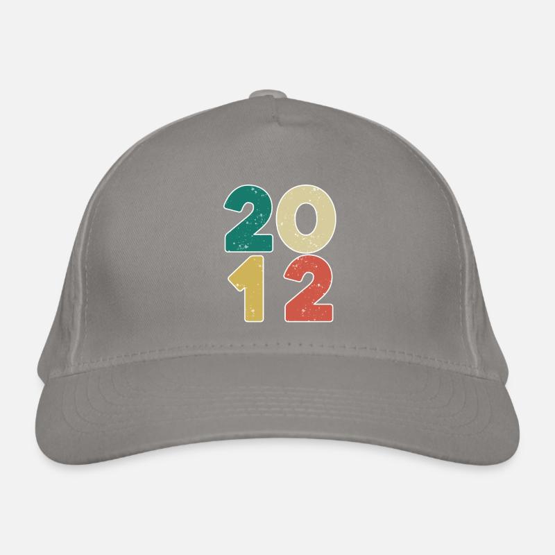 2012 - Year 2012 - Year 2012 Organic Baseball Cap