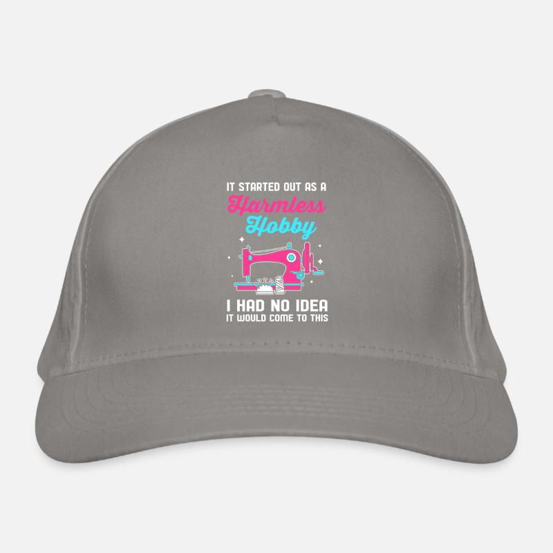 Sewing Machine Seamstress Organic Baseball Cap
