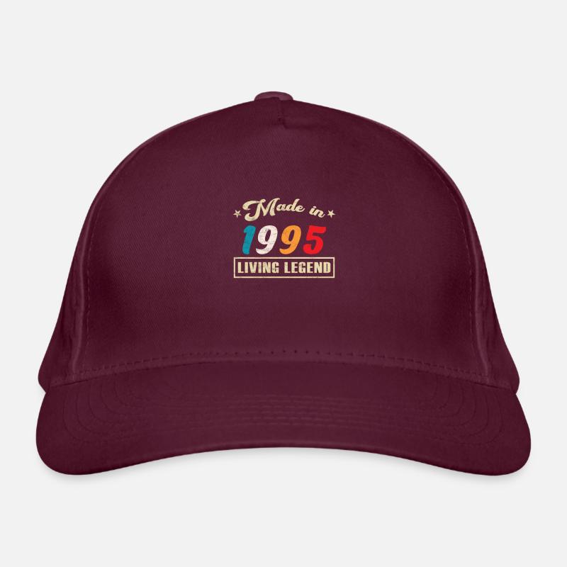 1995 Anniversaire Fabriqué en édition limitée Casquette classique bio