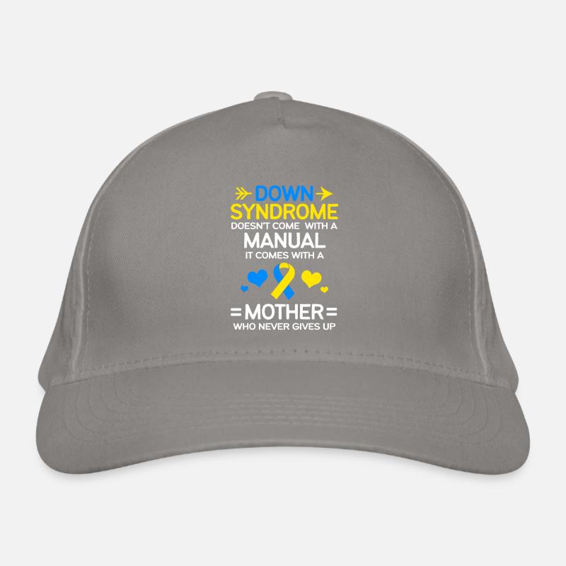 Down syndrome T21 chromosome trisomy Organic Baseball Cap