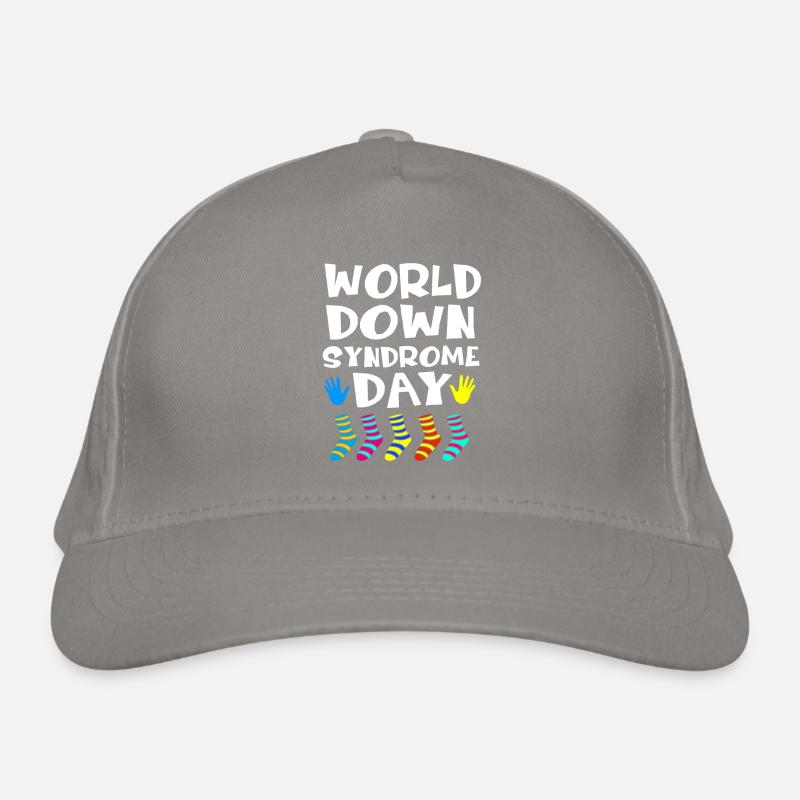 Down syndrome T21 chromosome trisomy Organic Baseball Cap