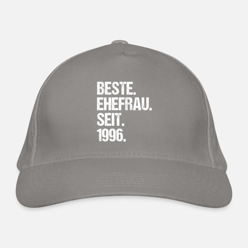 Valentinstag Beste Ehefrau Seit 1996 Bio-Baseballkappe