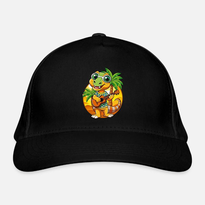 Drôle Serpent Plage Plage Lunettes Hawaïenne Casquette classique bio