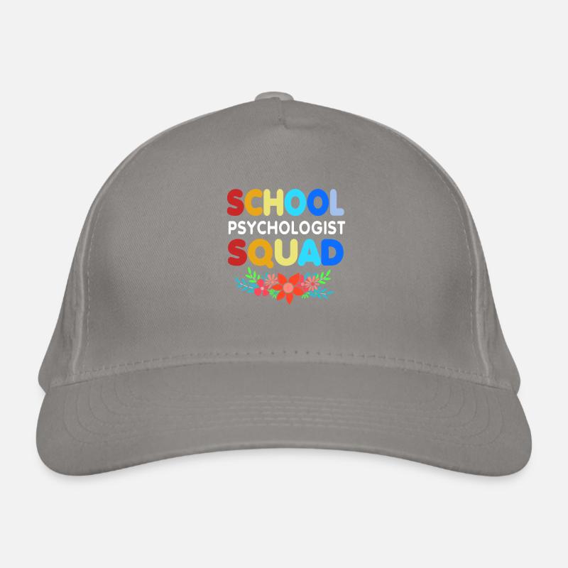 School psychologist Organic Baseball Cap