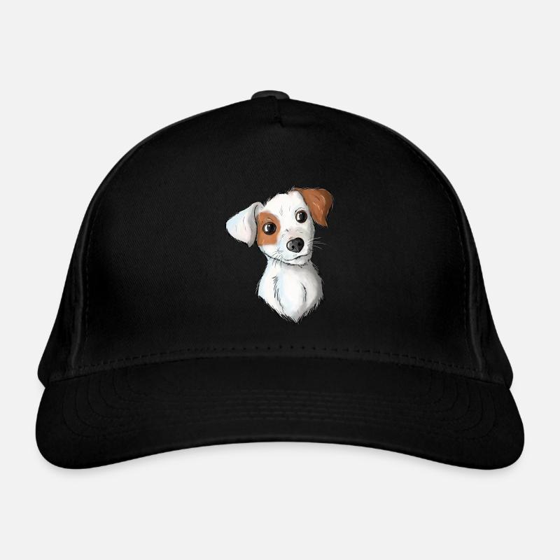 Jack Russell Pattern 7 Bio-Baseballkappe