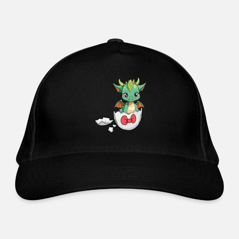 Dragon Dragon Eggshell Hatch Baby Child Organic Baseball Cap