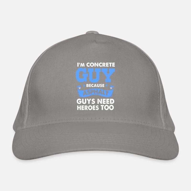 Construction Worker Construction Site Concrete Organic Baseball Cap